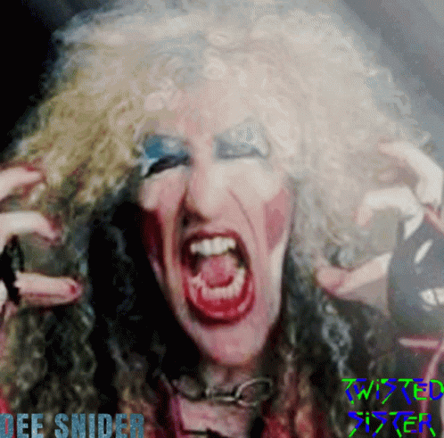 Dee Snider Twisted Sister GIF - Dee Snider Twisted Sister Heavy Metal GIFs