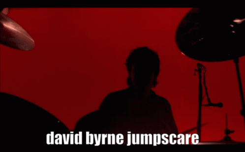 David Byrne Jumpscare GIF - David Byrne Jumpscare Talking Heads GIFs