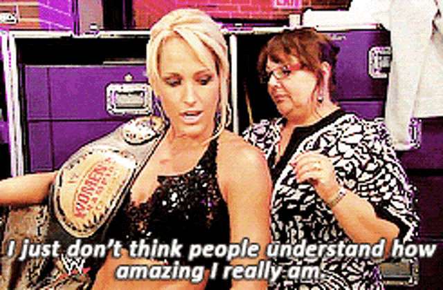 Wwe Michelle Mccool GIF - Wwe Michelle Mccool I Just Dont Think People Understand GIFs