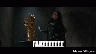 Hela Fake GIF - Hela Fake Thor Ragnarok GIFs