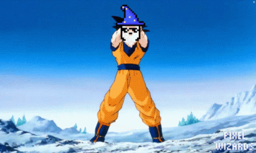 Pixel Wizards Super Saiyan GIF - Pixel Wizards Super Saiyan Goku GIFs