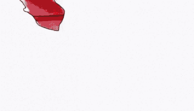 a drawing of a hammer with a red k on it