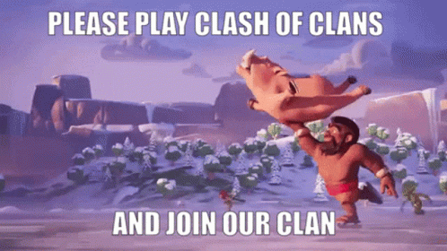 Clash Of Clans Join Our Clan GIF - Clash Of Clans Join Our Clan Join GIFs