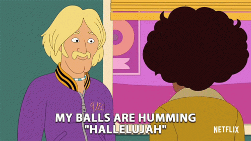 My Balls Are Humming Hallelujah Vic Reynolds GIF - My Balls Are Humming Hallelujah Vic Reynolds F Is For Family GIFs