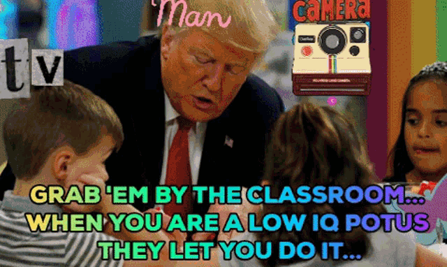 Donald Trump Classroom GIF - Donald Trump Trump Classroom GIFs