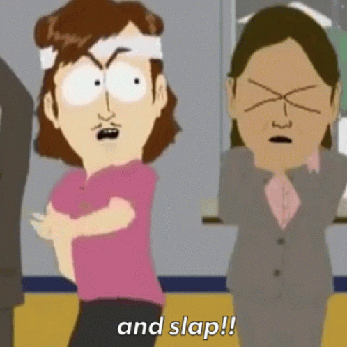 South Park Slap GIF - South Park Slap Slapping GIFs