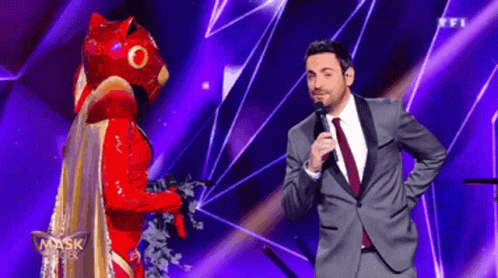 Camille Combal Camcache GIF - Camille Combal Camcache Masksinger GIFs