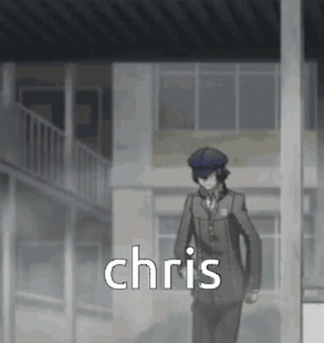 Chris Persona GIF - Chris Persona Persona4 GIFs