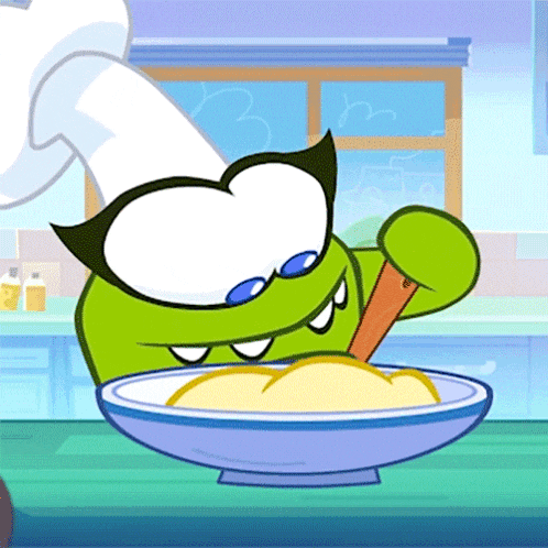 Mixing The Dough Om Nelle GIF