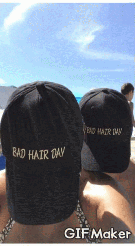 Bad Hair Day Cap GIF - Bad Hair Day Cap Hair GIFs