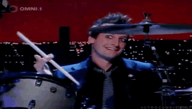 Green Day Tre Cool GIF