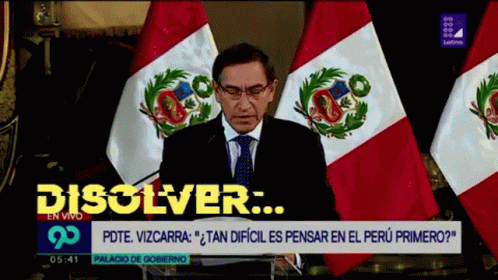 Disolver Vizcarra GIF - Disolver Vizcarra Peru GIFs