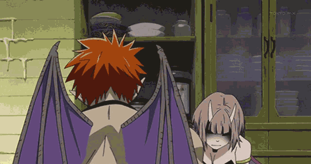 a tokyo mx logo can be seen in the background of a cartoon scene