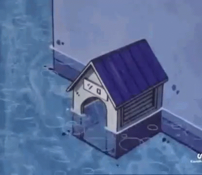 La Caseta De Nevado Se Ha Inundado GIF - Inundacion Casa Caseta GIFs