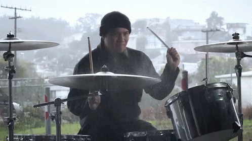 Playing The Drums Noel Agtane GIF - Playing The Drums Noel Agtane Grumpster GIFs