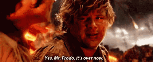 Its Over GIF