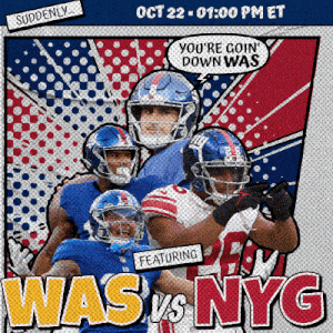 New York Giants Vs. Washington Commanders Pre Game GIF - Nfl National Football League Football League GIFs