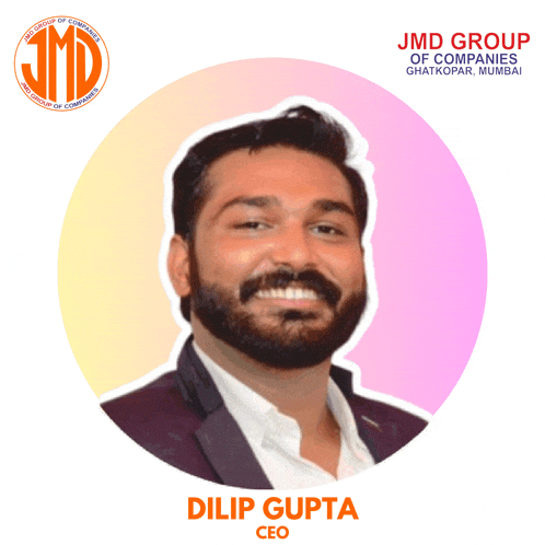 a picture of a man with the name dilip gupta
