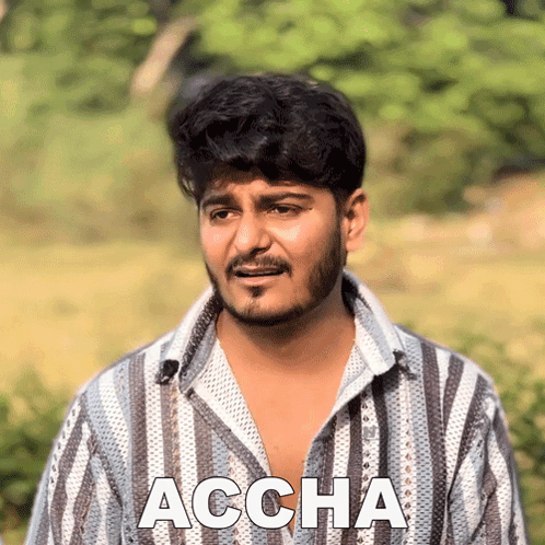 Accha Nishant Chaturvedi GIF - Accha Nishant Chaturvedi Sach Mein GIFs