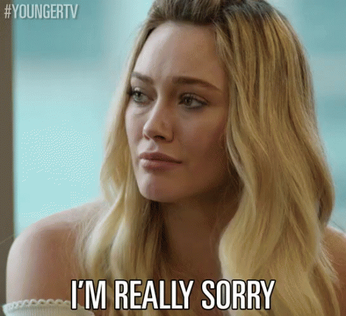 I'M Really Sorry. GIF - Hilary Duff Kelsey Peters Im Sorry GIFs