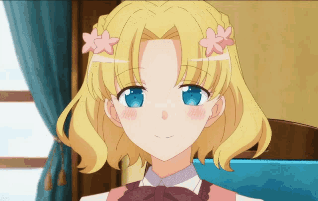 Smile Anime Anime GIF - Smile Anime Anime You Are Welcome GIFs