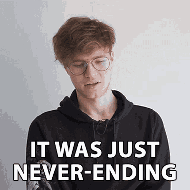 It Was Just Never Ending Finn Wiestål GIF - It Was Just Never Ending Finn Wiestål Finn GIFs