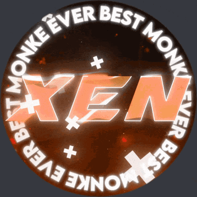 Xen Best Monke Ever GIF