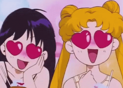 Heart Eyes Sailor Moon GIF - Heart Eyes Sailor Moon Anime GIFs