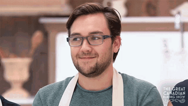 Embarrassed The Great Canadian Baking Show GIF - Embarrassed The Great Canadian Baking Show Gcbs GIFs