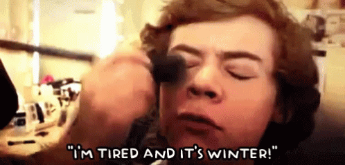Harry Styles Tired GIF - Harry Styles Tired Winter GIFs