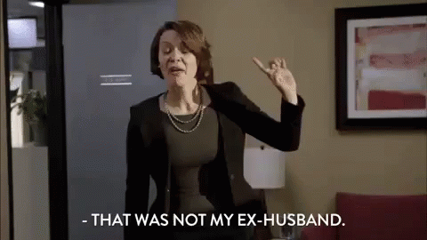 That Was Not My Ex-husband GIF - Ex Husband That Was Not My Ex Husband Workaholics GIFs