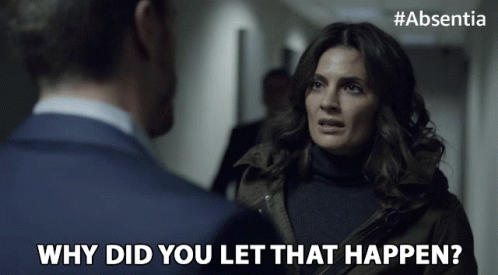 Why Did You Let That Happen Stana Katic GIF - Why Did You Let That Happen Stana Katic Emily Byrne GIFs