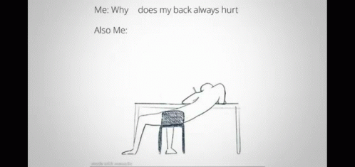 Why Dose My Bavk Hurt Also Me GIF - Why Dose My Bavk Hurt Also Me GIFs