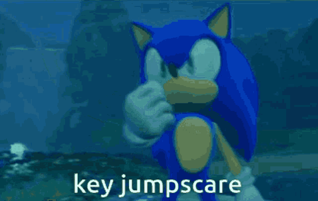 Sonic Frontiers Sonic GIF - Sonic Frontiers Sonic Sonic Key Jumpscare GIFs