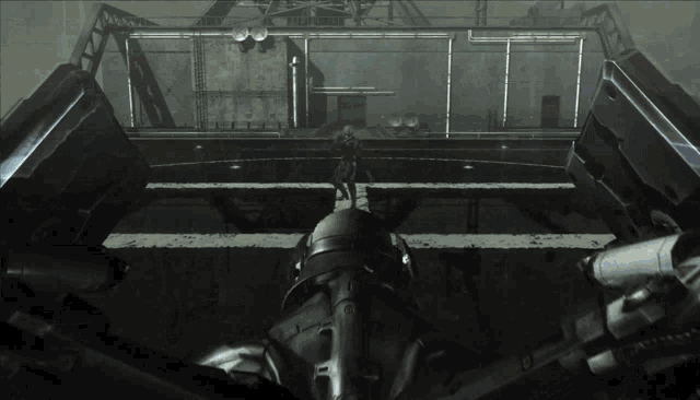 Raiden Metal Gear Rising GIF - Raiden Metal Gear Rising Combat Stance GIFs