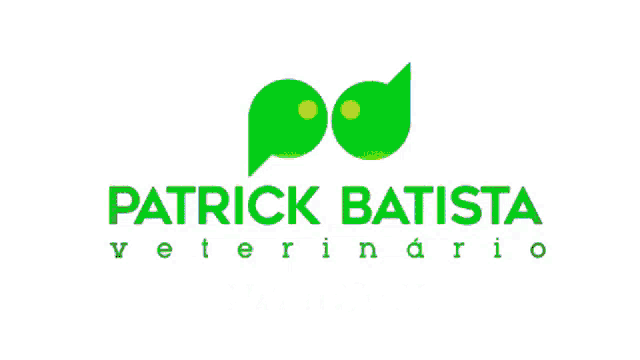 a logo for patrick batista veterinario is displayed