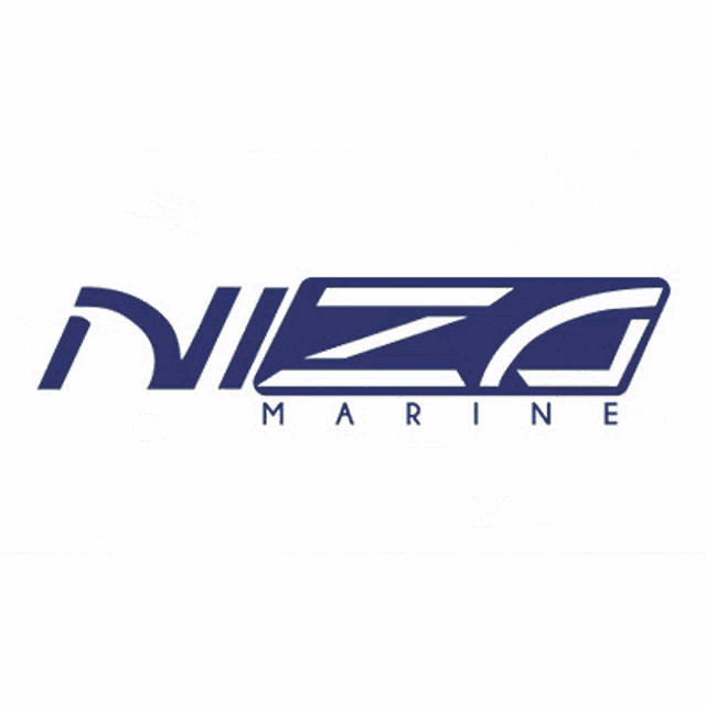 a man in a green shirt is standing next to a boat that says niza