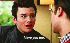 Love You Too GIF - Glee Kurt I Love You Too GIFs