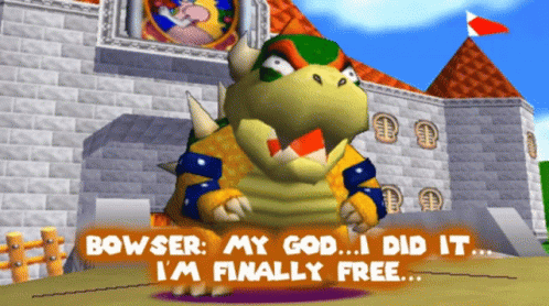 Smg4 Bowser GIF - Smg4 Bowser My God I Did It GIFs