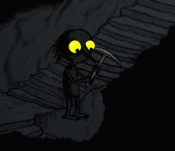 The Longing Miner GIF - The Longing Miner The Shade GIFs