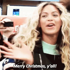 Beyonce Christmas GIF - Beyonce Christmas Merry Christmas GIFs