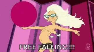 Granny Old GIF - Granny Old Free Falling GIFs
