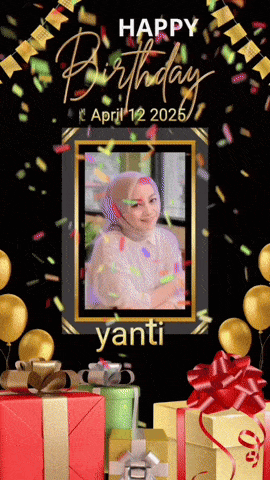 a picture of a woman with the words happy birthday written on it