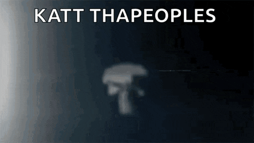 a dark background with the words katt thapeoples in white