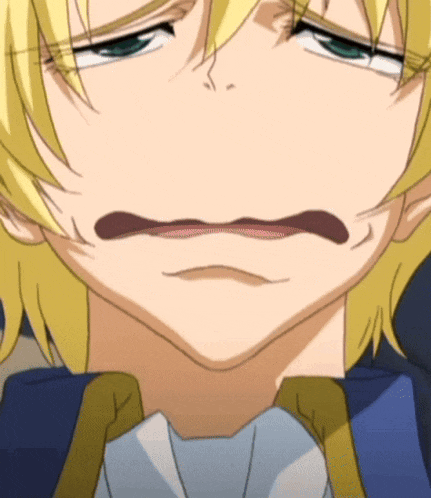 a close up of a person 's face with their mouth open