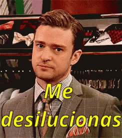 Justin Timberlake Mirando Fijamente GIF - Justin Timberlake Desilusion Me Desilucionas GIFs