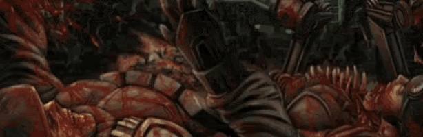 a picture of a robot with the words bucket to afterbirth written on the bottom