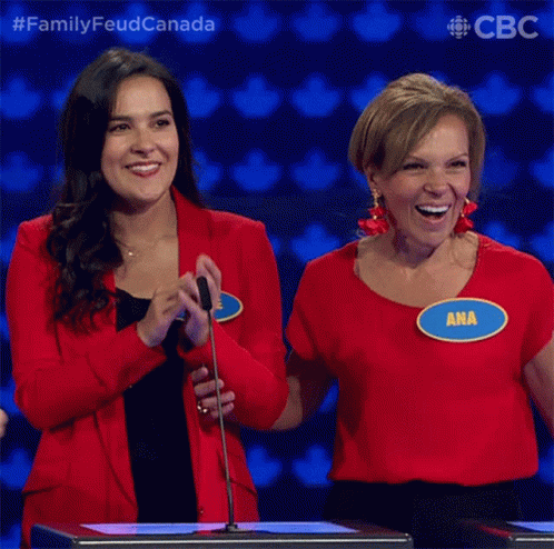 Amused Family Feud Canada GIF - Amused Family Feud Canada Entertained GIFs