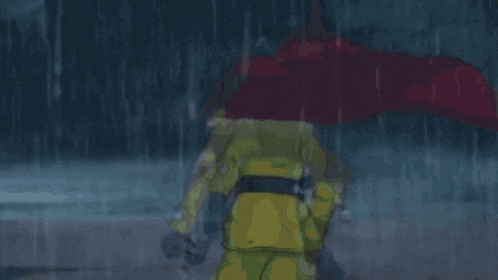a cartoon character is swimming in the water with bubbles coming out of his head