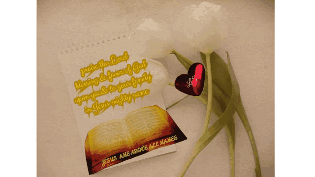 a card that says jesus arms above all names
